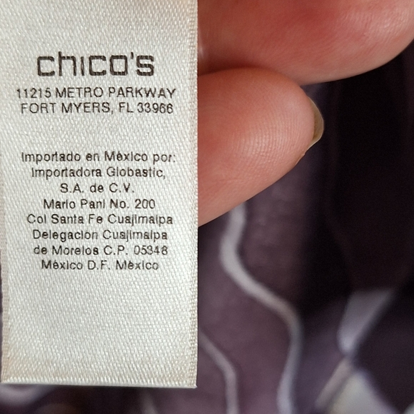 2 piece top set  grape purple swirls - Picture 5 of 9